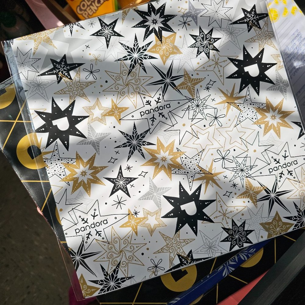 New PANDORA Brand Gift Wrap Paper